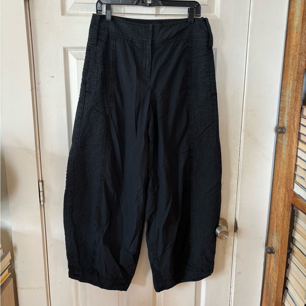 Wide Leg Black Women's Pants